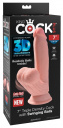 545767 Realistické dildo King Cock Triple Density