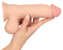 554820 Dildo s pohyblivou pokožkou Nature Skin