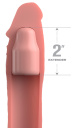 5002524 Návlek na penis 2″ Silicone X-tension