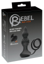 552399 Rebel RC Butt Plug with Cock & Ball Rings