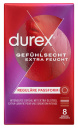 414697 Kondómy Durex Gefühlsecht Extra Feucht 8 ks