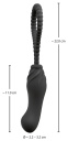 5002451 Dildo s postrojom Black Velvets Perfect fit strapless strap-on