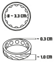 5003148 Krúžky na penis 4in1 Cock Rings