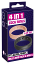 5003148 Krúžky na penis 4in1 Cock Rings