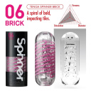 538329 Tenga Spinner Shell Brick masturbátor