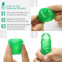 5004373 TENGA UNI Emerald masturbátor