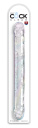 547646 King Cock Clear 18“ Double dildo