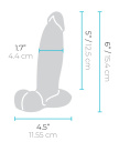 5004039 b-Vibe Slipskin Girthy dildo