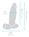 5004047 b-Vibe Slipskin Girthy dildo